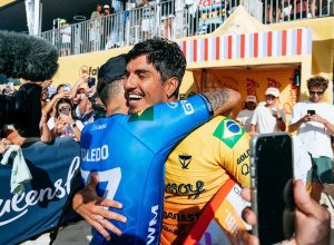 © Andrew Shield/World Surf League/Direitos Reservados